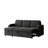 Sylvanis Convertible Sleeper Sofa with Reversible Chaise-1312105185