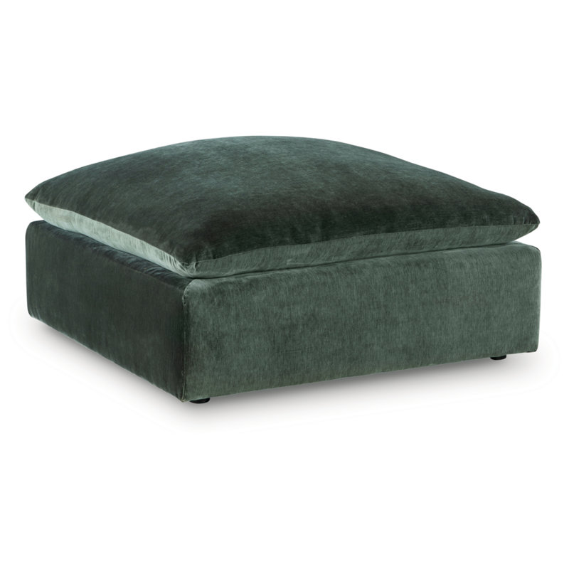 Carriage View Oversized Accent Ottoman