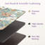 Tapis de cuisine rétro anti-fatigue floral avec envers antidérapant (ensemble de 2)-1791149725