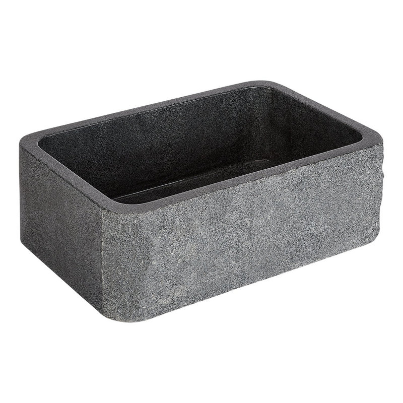 Finbrook 33" Farmhouse / Apron Kitchen Sink, Blue Gray Granite