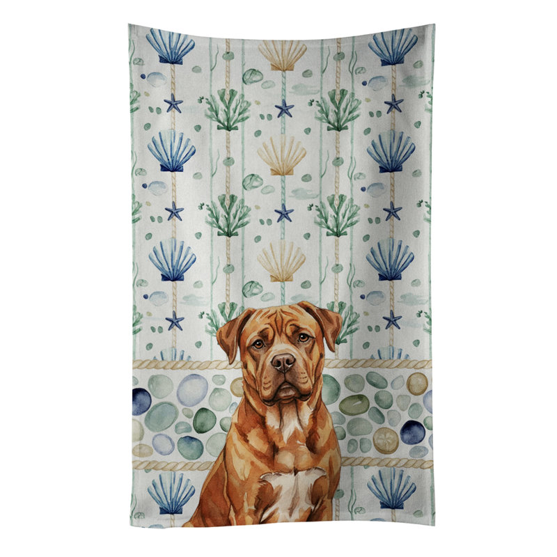 Torchon acajou Dogue de Bordeaux, Acajou Dogue de Bordeaux