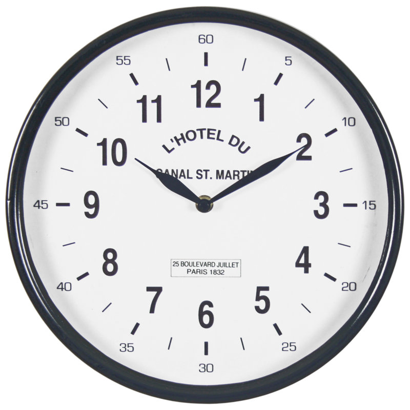 Metal Wall Clock