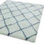Manilow Berber Shaggy Ivory/Blue Rug-138883286