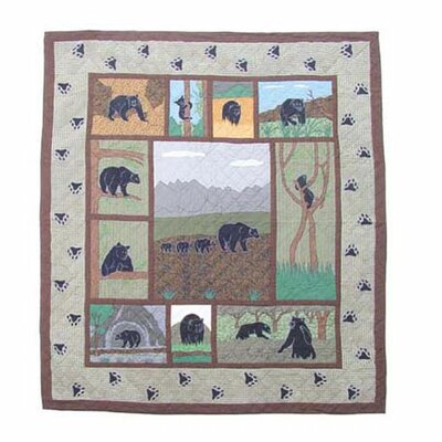 Bear Country Reversible Quilt -  Patch Magic, QTBCTY