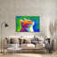 «Rainbow Cat» par Rebecca Wang Art-101651040