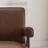 Mid-Century Modern 26.38"W Faux Leather Accent Chair, Vintage PU Leather Armchair with Solid Wood Frame and Upholstered Arms for Living Room, Bedroom & Office-1766231089