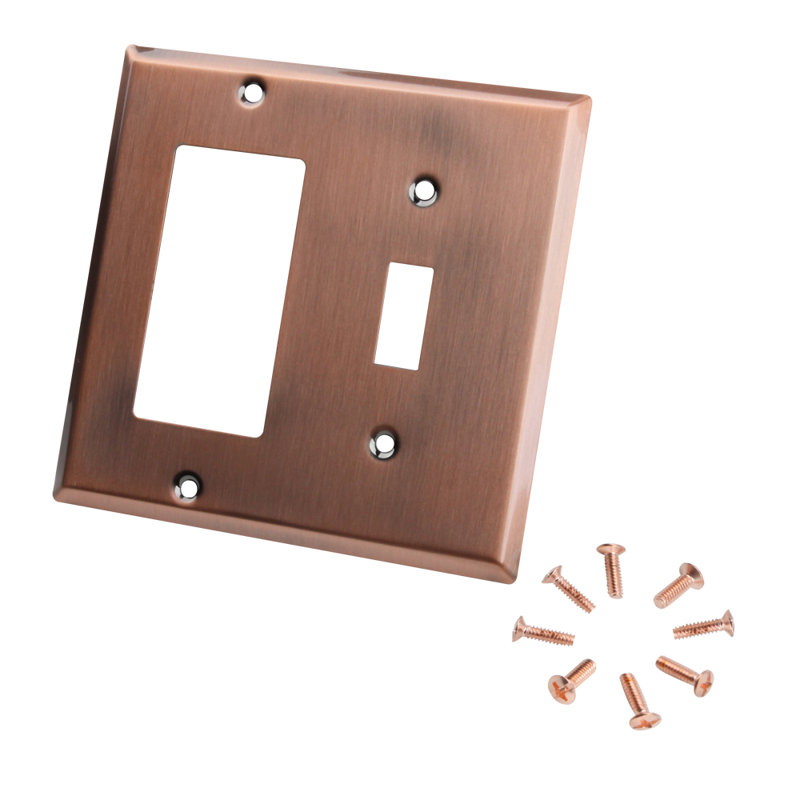 Fashion 2 - Gang Combination Plate Standard Combination Wall Plate