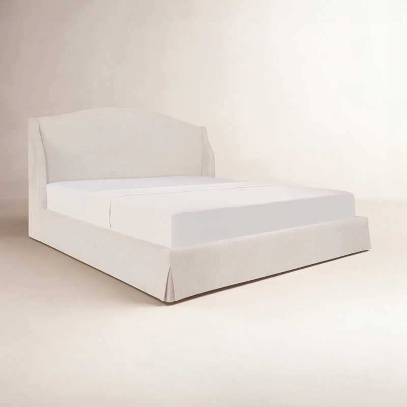 Weston King Storage Bed Cream, Cream, Queen