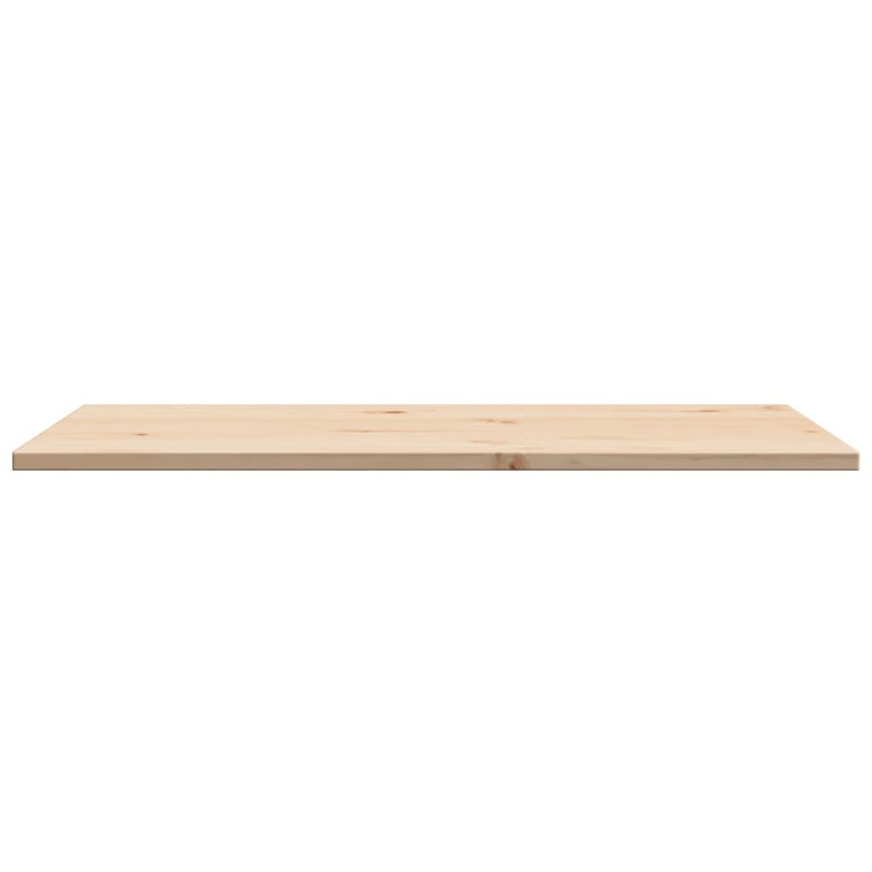  Bois de pin massif de table, H 0,7 po x l 19,7 po x P 31,5 po