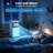 8000 BTU Portable  Air Conditioners 3 - in - 1 Cool/Fan/Dehumidify, 450 Sq. Ft Coverage, Remote + LED, Sleep & 24H Timer for Bed/Living Room-114821933