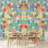 Colourful Moroccan Tile Rich Patterns in Bright Pastels-100692505
