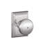 Andover Knob with Addison Trim Bed and Bath Lock-22334620