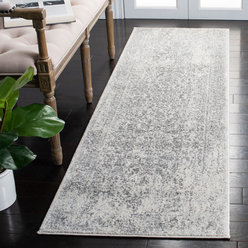 Tapis oriental Rockport, Tapis de couloir 2 pi 2 po x 7 pi