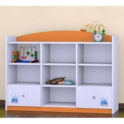 Rory 92 cm H X 129 cm W Kids Cube Bookcase