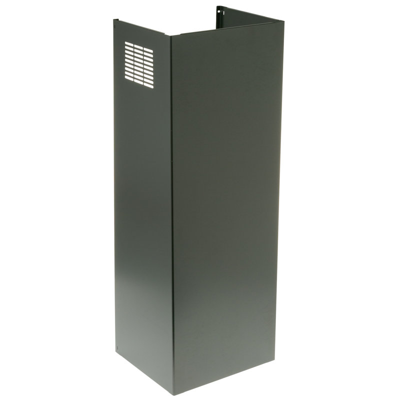 Couvre-conduit 10 pi., Noir mat