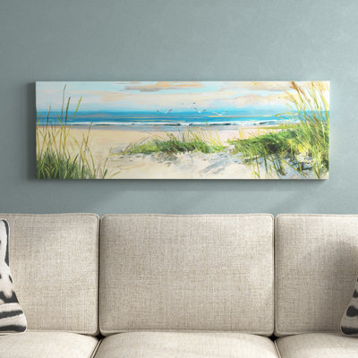 Catching The Wind II by Sally Swatland - Wrapped Canvas Panoramic Print