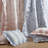 Blue Twin Twin XL Bedding Sets, Microfiber Ruffle Comforter, Toile Bedroom
