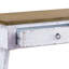 Console au fini blanc antique