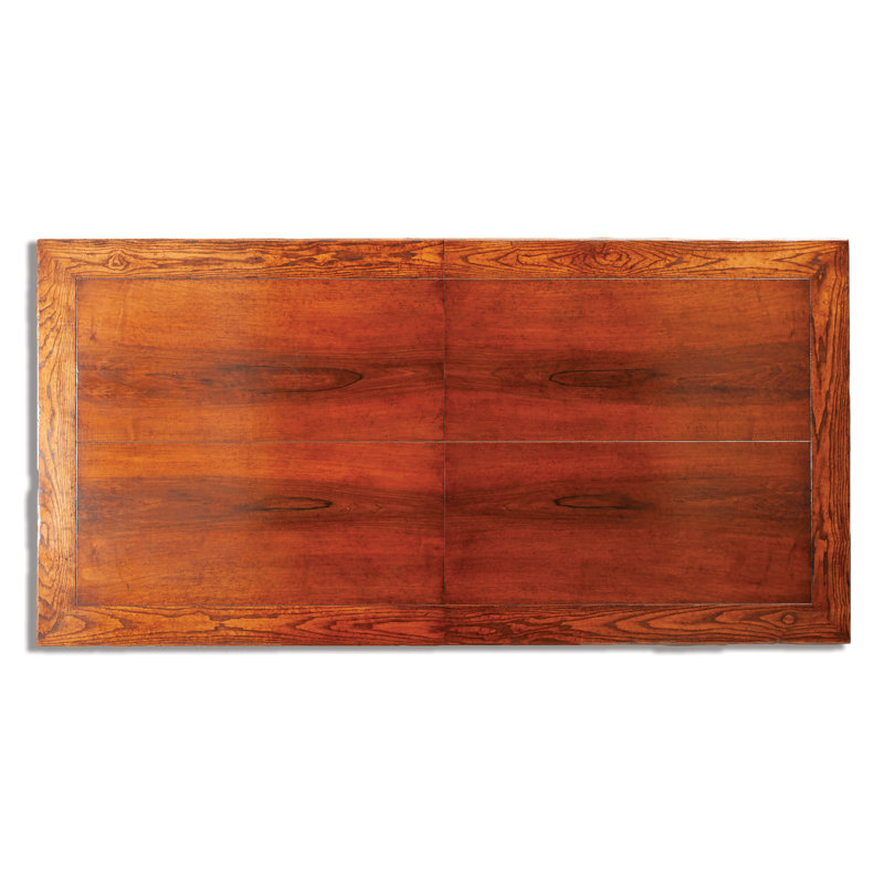 Extendable Walnut Solid Wood Dining Table