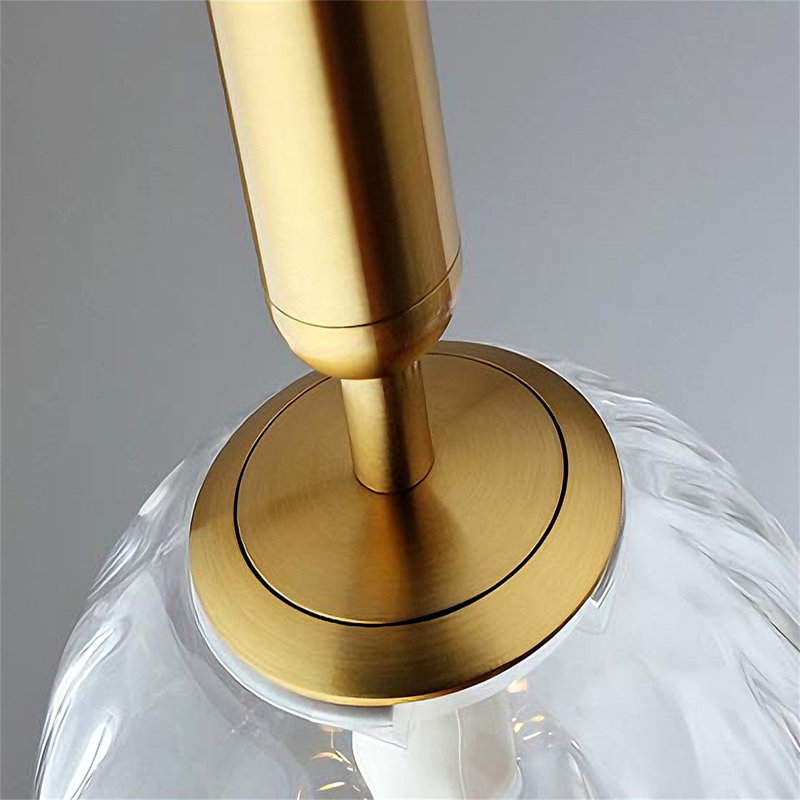 Luminaire suspendu en verre E12