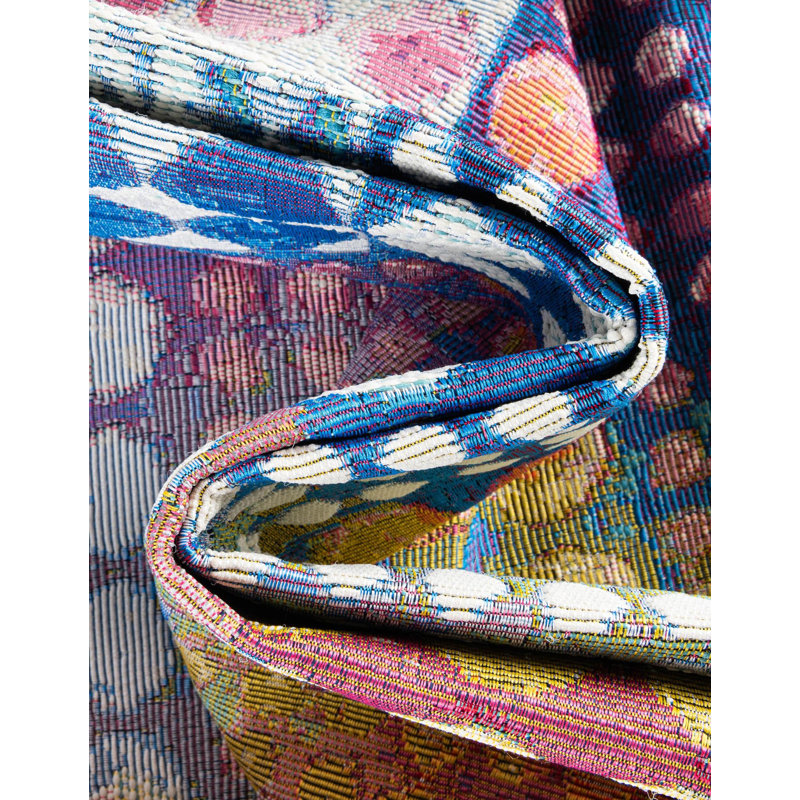 Pulse Hower Indoor/Outdoor Area Rug, Round 4'1"