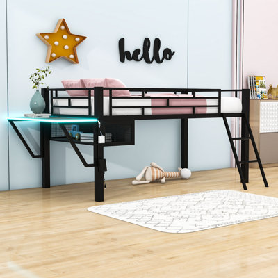 Alistair Kids Loft Bed with Drawers