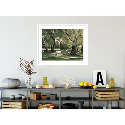 Summer by Henri Rousseau -Framed Giclee Print