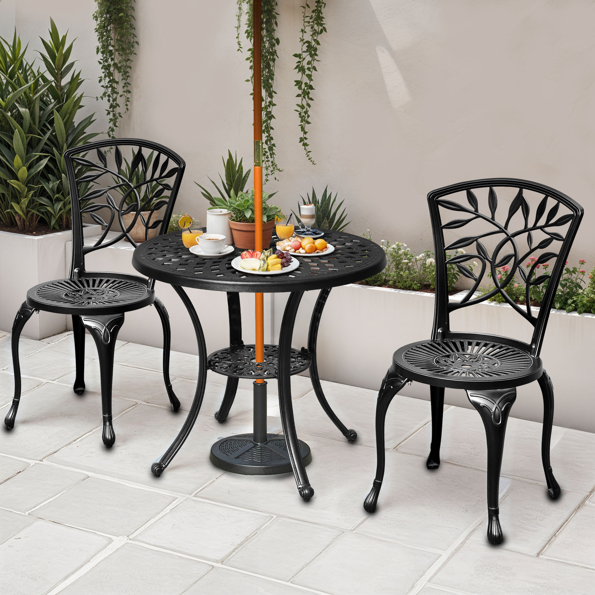 Fleur De Lis Living Lagarde Outdoor Dining Side Chair | Wayfair