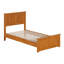 Lit plateforme en bois massif francoise avec pied de lit assorti Francoise-1111206084-1111206086