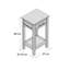 New Paltz Solid Wood End Table-16542472