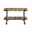 Table de canapé industrielle l 46,6 po