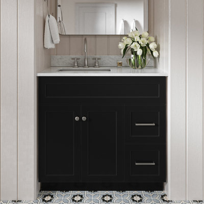 Ensemble de meuble-lavabo simple 37 po Partham