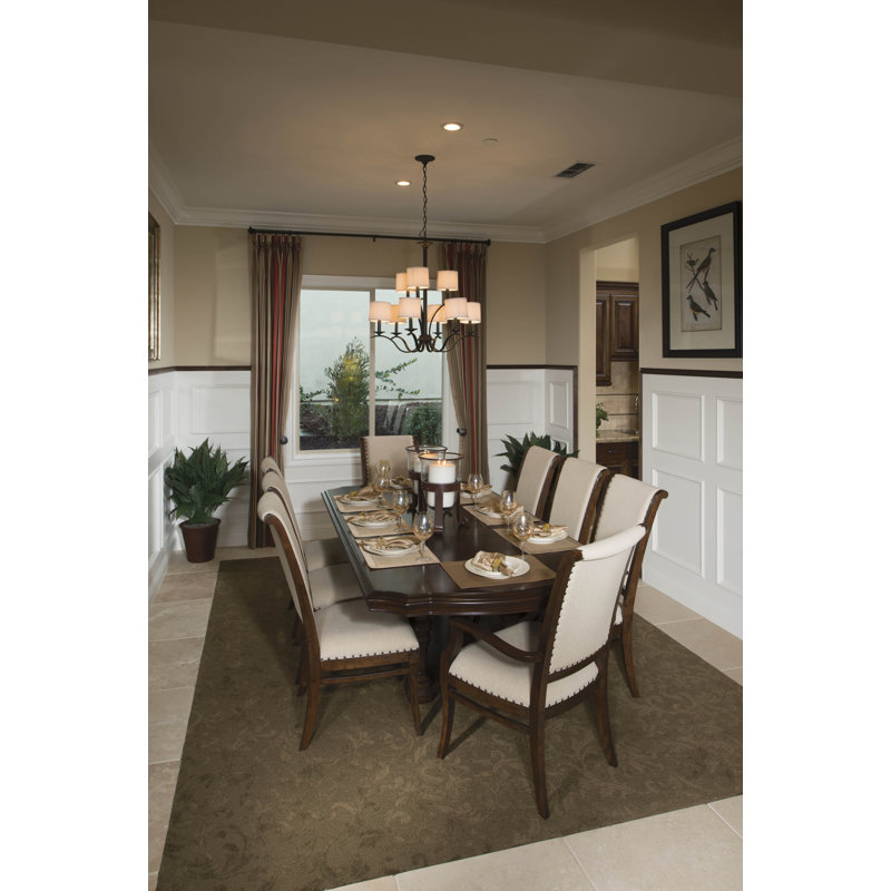 Abat-jour tambour en lin beige Armindo