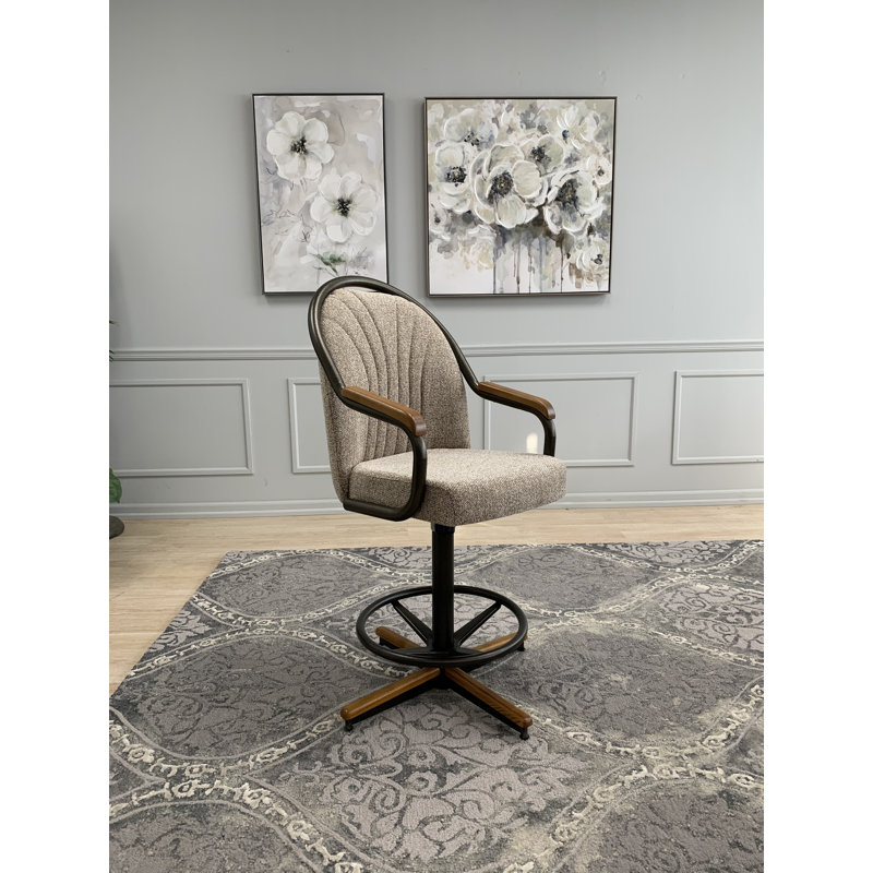 Tabouret de comptoir pivotant 26 po Cuellar