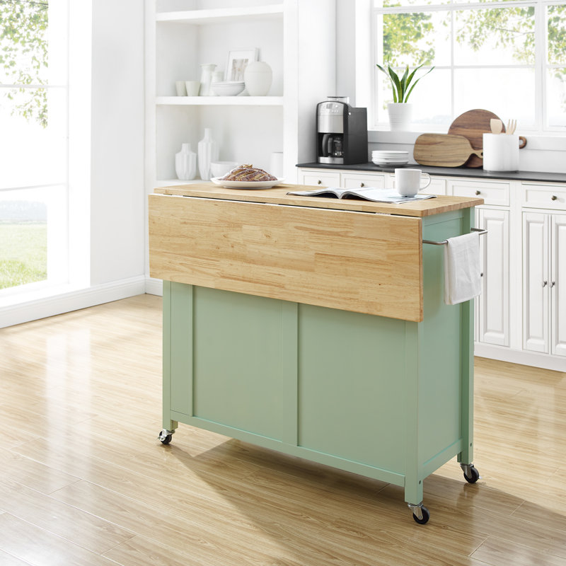 Allura Kitchen Island, Mint