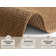 Flatweave Brown Rug