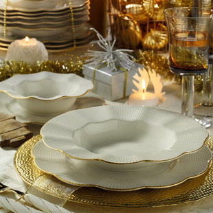 MALACASA Carina Porcelain China Dinnerware - Set of 60 & Reviews - Wayfair  Canada
