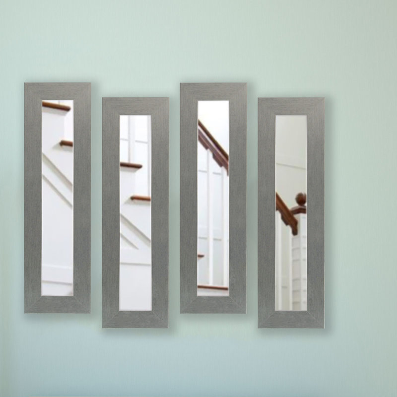 Billie-Rae Flat Wall Mirror, 39.5" H x 11.5" W