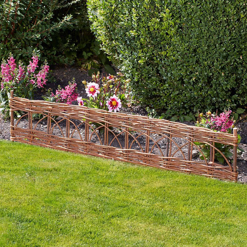 MGP 4 ft. Woven Willow Edging