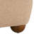 Urbino Rectangular Boucle Ottoman with Solid Wood Legs-279423009