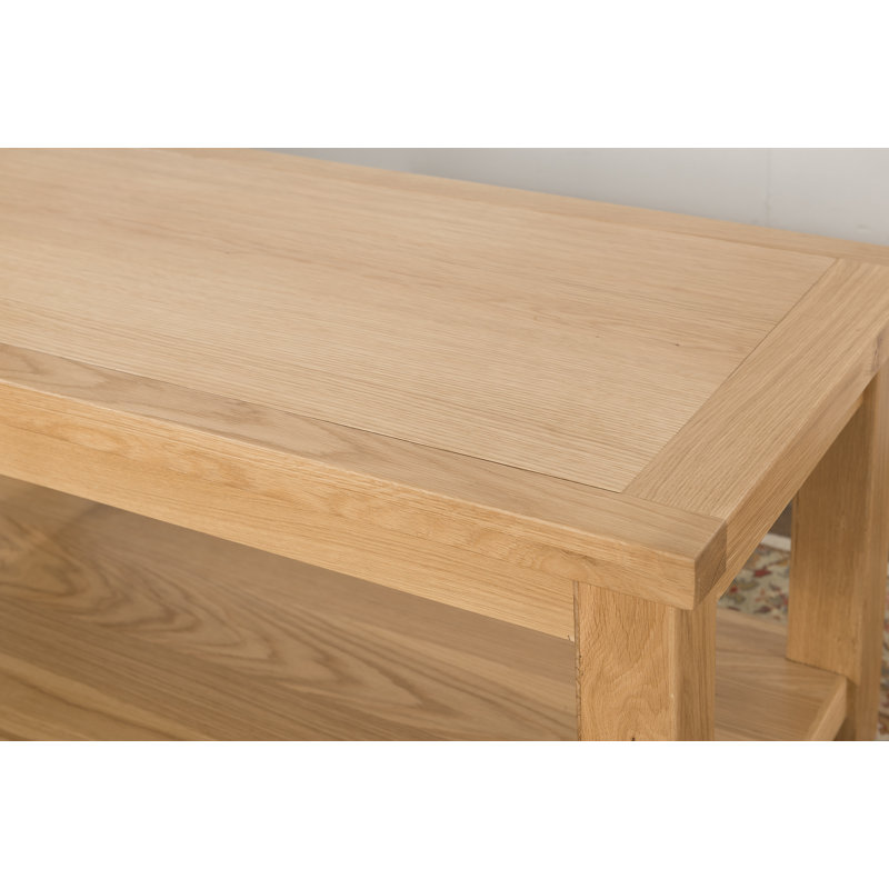 Liberty Solid Wood Four Leg Coffee Table, 45cm H x 111cm W x 55cm D