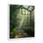 Cadre photo blanc simple, bois massif