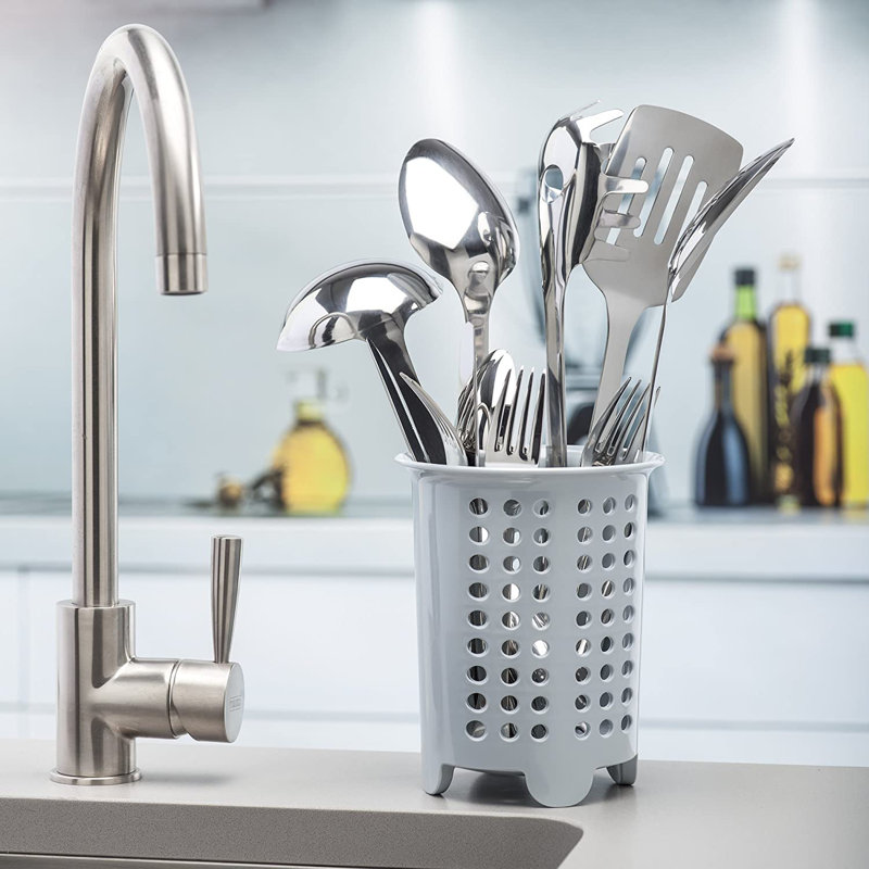 Zeal Utensil Set, Duck Egg Blue