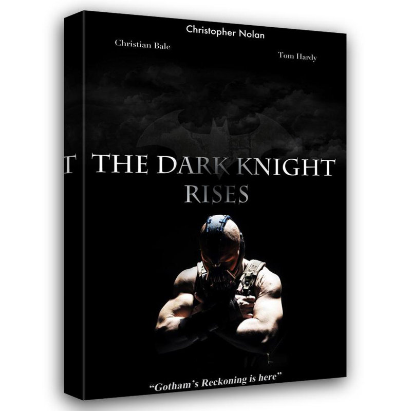 The Dark Knight Rises, H 24 po x l 16 po