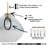 Mijael 1 - Light Teardrop Pendant