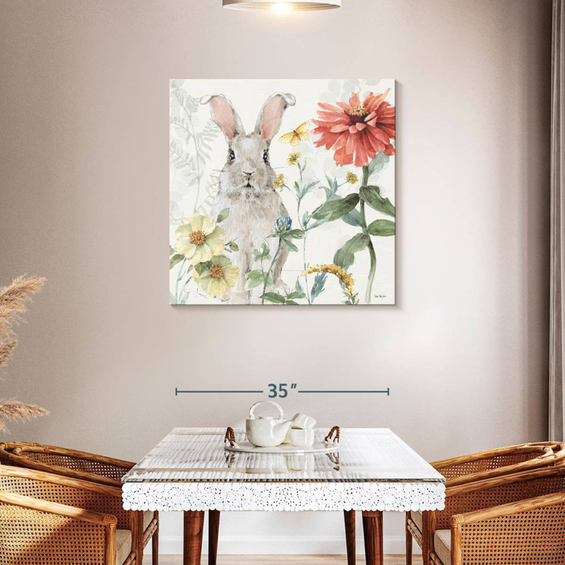 Brampt Spring Meadow I, 36" H x 36" W