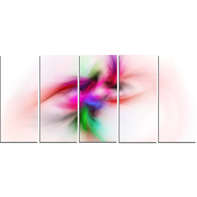 « color electromagnetique field », impression à multiples images sur toile