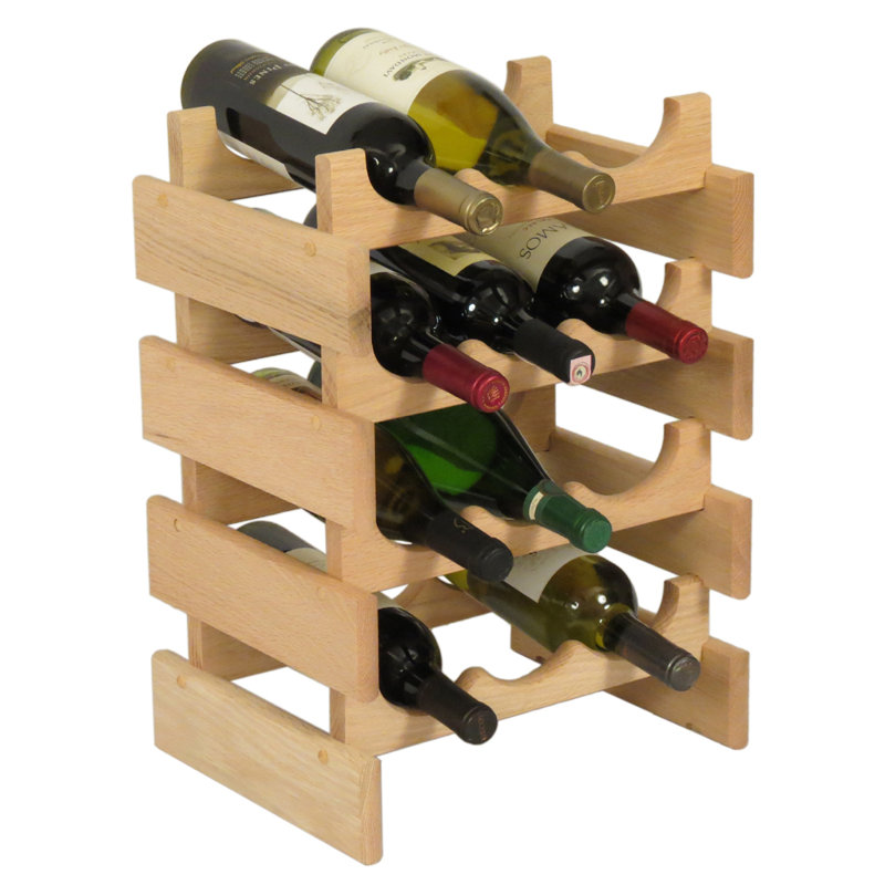 Support à vin Geis, Brut, H 19,125 po x l 14 po x P 10,75 po