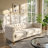 Chesterfield 80.5" W x 30.5" D x 29" H Velvet Button Tufted Sofa-2030554603-2030554600