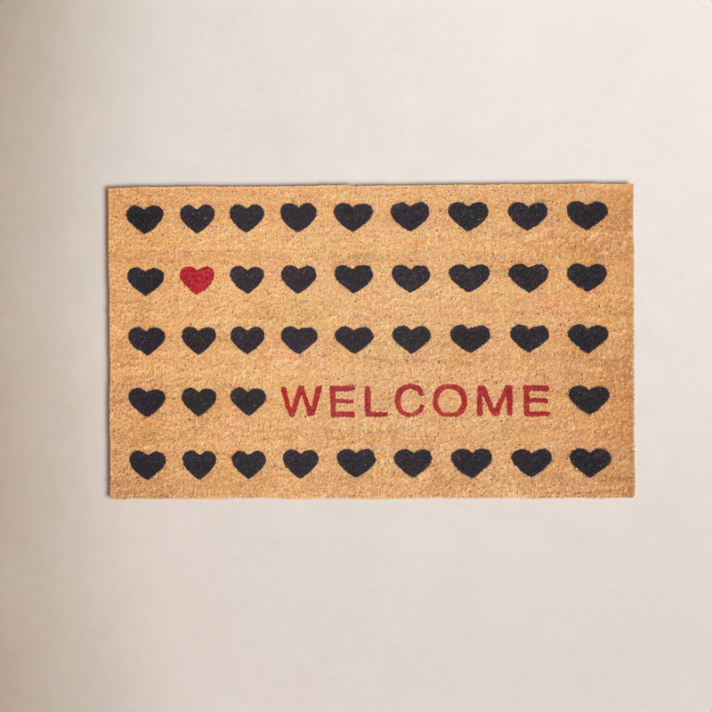 Tapis d'intérieur Heart Heart, L 30 po x L 48 po